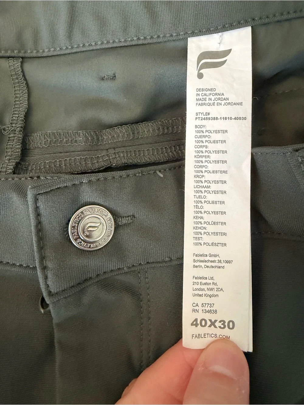 Men's Fabletics The Don Trouser Pants